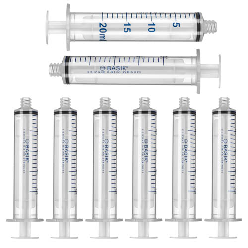 BASIK 20cc Oring Enfit Enteral Feeding Syringe